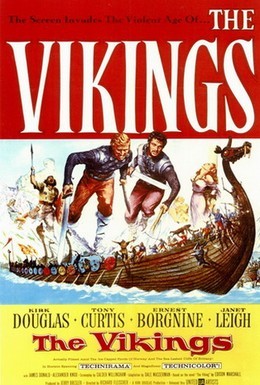 Постер фильма Викинги (1958)