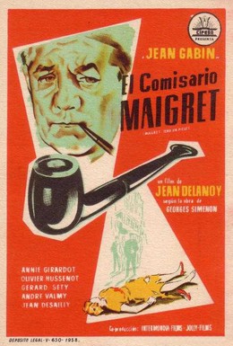 Постер фильма Мегрэ расставляет сети (1958)