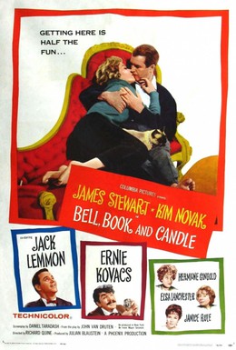 Постер фильма Колокол, книга и свеча (1958)