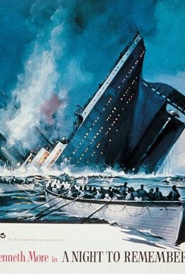 Постер фильма Гибель Титаника (1958)