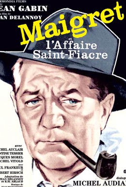 Постер фильма Мегрэ и дело Сен-Фиакр (1959)