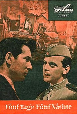 Постер фильма Пять дней – пять ночей (1961)