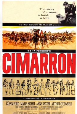 Постер фильма Симаррон (1960)