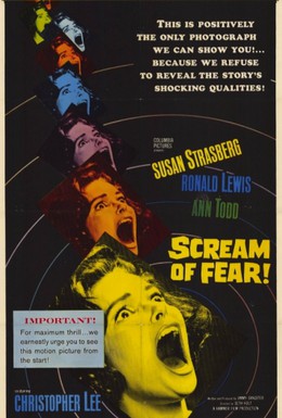 Постер фильма Вкус страха (1961)
