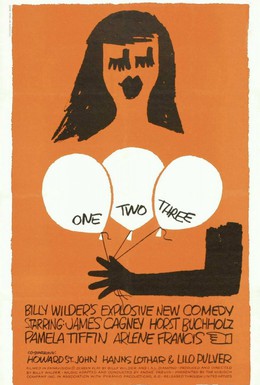 Постер фильма Один, два, три (1961)