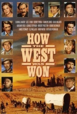 Постер фильма Война на Диком Западе (1962)