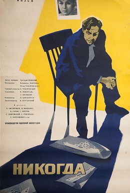 Постер фильма Никогда (1962)