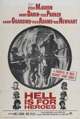 Постер фильма Ад для героев (1962)