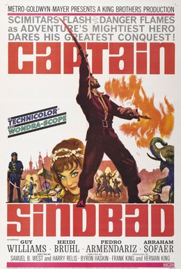 Постер фильма Капитан Синдбад (1963)