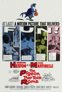 Постер фильма Голубь, который захватил Рим (1962)