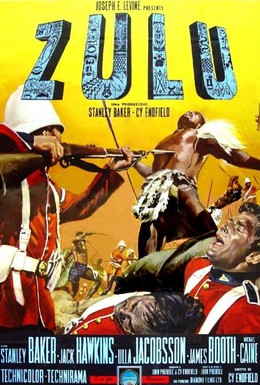 Постер фильма Зулусы (1964)
