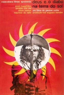 Постер фильма Бог и дьявол на земле солнца (1964)