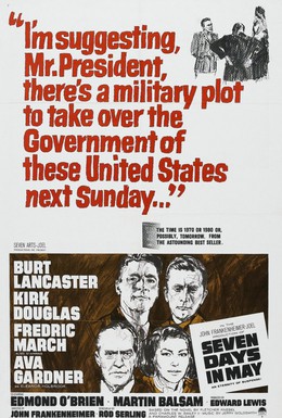 Постер фильма Семь дней в мае (1964)