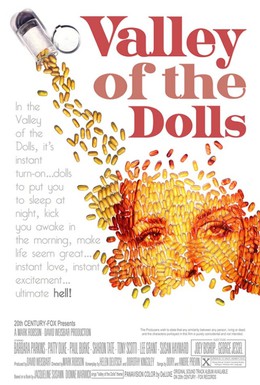 Постер фильма Долина кукол (1967)