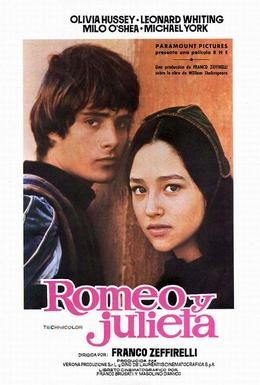 Постер фильма Ромео и Джульетта (1968)