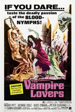 Постер фильма Любовницы вампирши (1970)