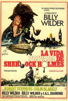 Постер фильма Частная жизнь Шерлока Холмса (1970)