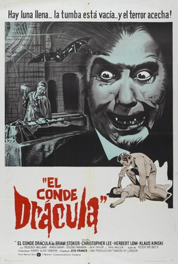 Постер фильма Граф Дракула (1970)