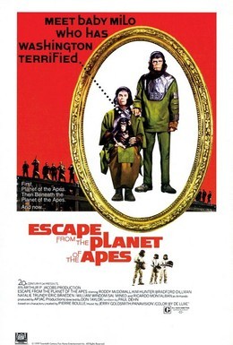 Постер фильма Бегство с планеты обезьян (1971)