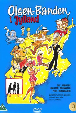 Постер фильма Банда Ольсена в Ютландии (1971)