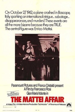 Постер фильма Дело Маттеи (1972)