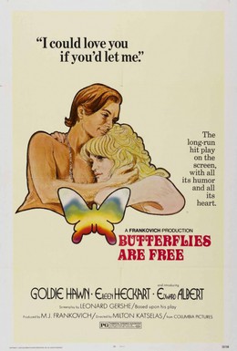 Постер фильма Бабочки свободны (1972)