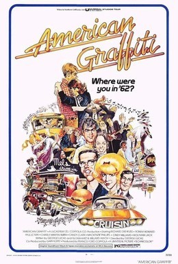 Постер фильма Американские граффити (1973)