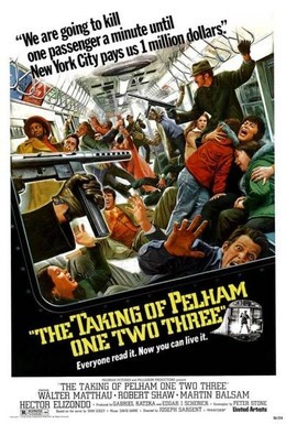 Постер фильма Захват поезда Пелэм 1-2-3 (1974)