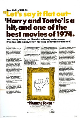 Постер фильма Гарри и Тонто (1974)