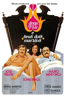 Постер фильма Дона Флор и два ее мужа (1976)