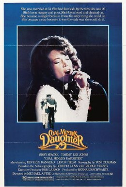 Постер фильма Дочь шахтера (1980)