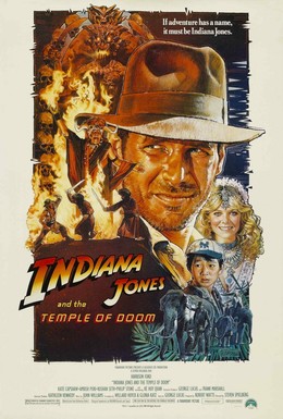 Постер фильма Индиана Джонс и Храм судьбы (1984)