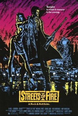 Постер фильма Улицы в огне (1984)