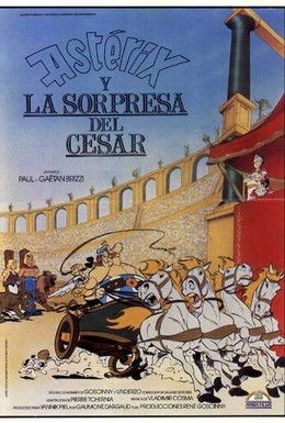 Постер фильма Астерикс против Цезаря (1985)