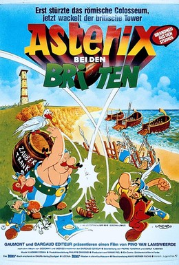 Постер фильма Астерикс в Британии (1986)