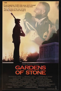Постер фильма Сады камней (1987)