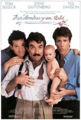 Постер фильма Трое мужчин и младенец (1987)