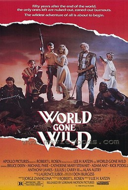 Постер фильма Обезумевший мир (1987)