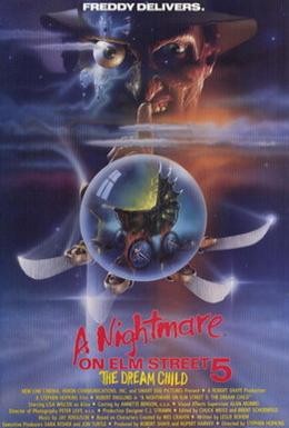 Постер фильма Кошмар на улице Вязов 5: Дитя сна (1989)