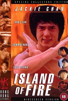 Постер фильма Остров огня (1990)