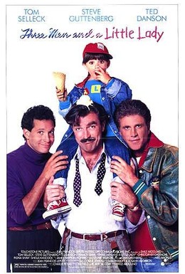 Постер фильма Трое мужчин и маленькая леди (1990)