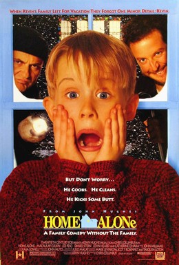 Постер фильма Один дома (1990)