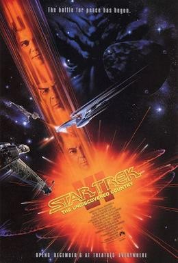 Постер фильма Звездный путь 6: Неоткрытая страна (1991)
