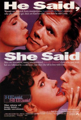 Постер фильма Он сказал, она сказала (1991)