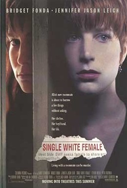 Постер фильма Одинокая белая женщина (1992)