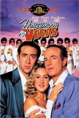 Постер фильма Медовый месяц в Лас-Вегасе (1992)
