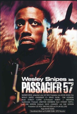 Постер фильма Пассажир 57 (1992)