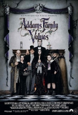 Постер фильма Ценности семейки Аддамс (1993)