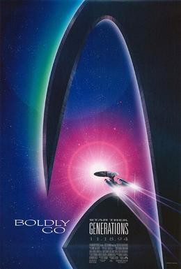 Постер фильма Звездный путь 7: Поколения (1994)