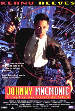 Постер фильма Джонни Мнемоник (1995)